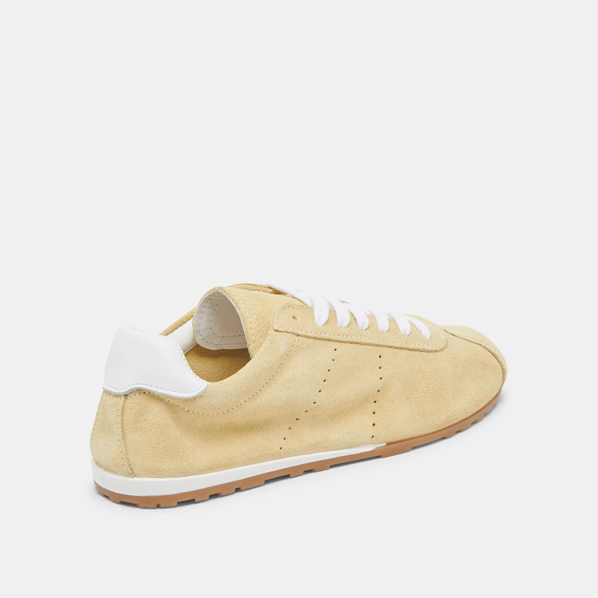 Serina Yellow Suede Sneakers | Dolce Vita | DolceVita.com