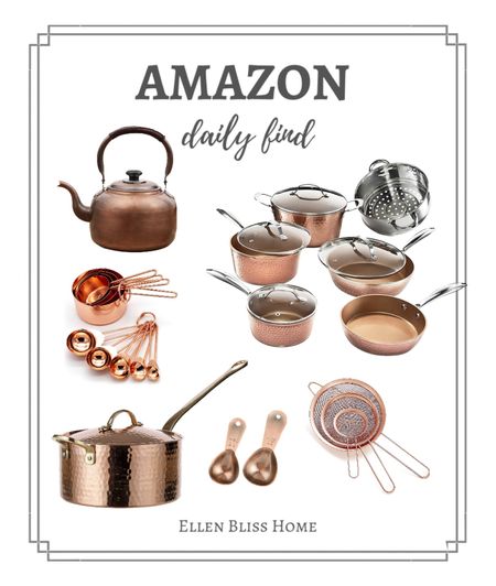 Beautiful copper pieces to elevate any kitchen! 

#LTKxPrime #LTKstyletip #LTKhome