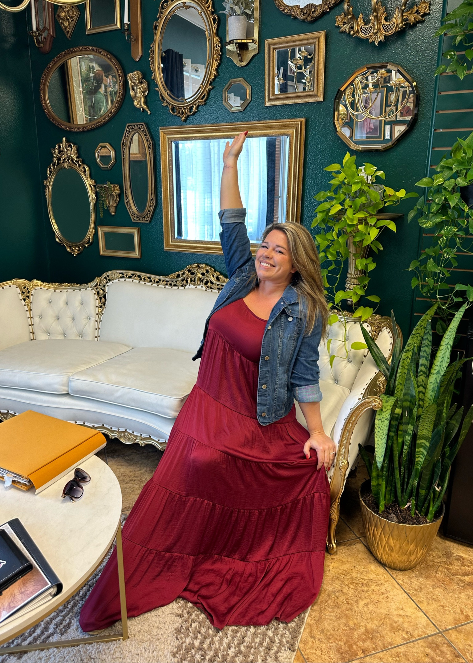 As a short curvy-midsize girl I literally am obsessed with wearing midi and maxi dresses. I think they are the most flattering thing to wear on my body type.


Springwear
Spring fashion 
Spring trends
Maxi dress
Dress trends
Silk dress


#LTKstyletip #LTKcurves 

#LTKSeasonal