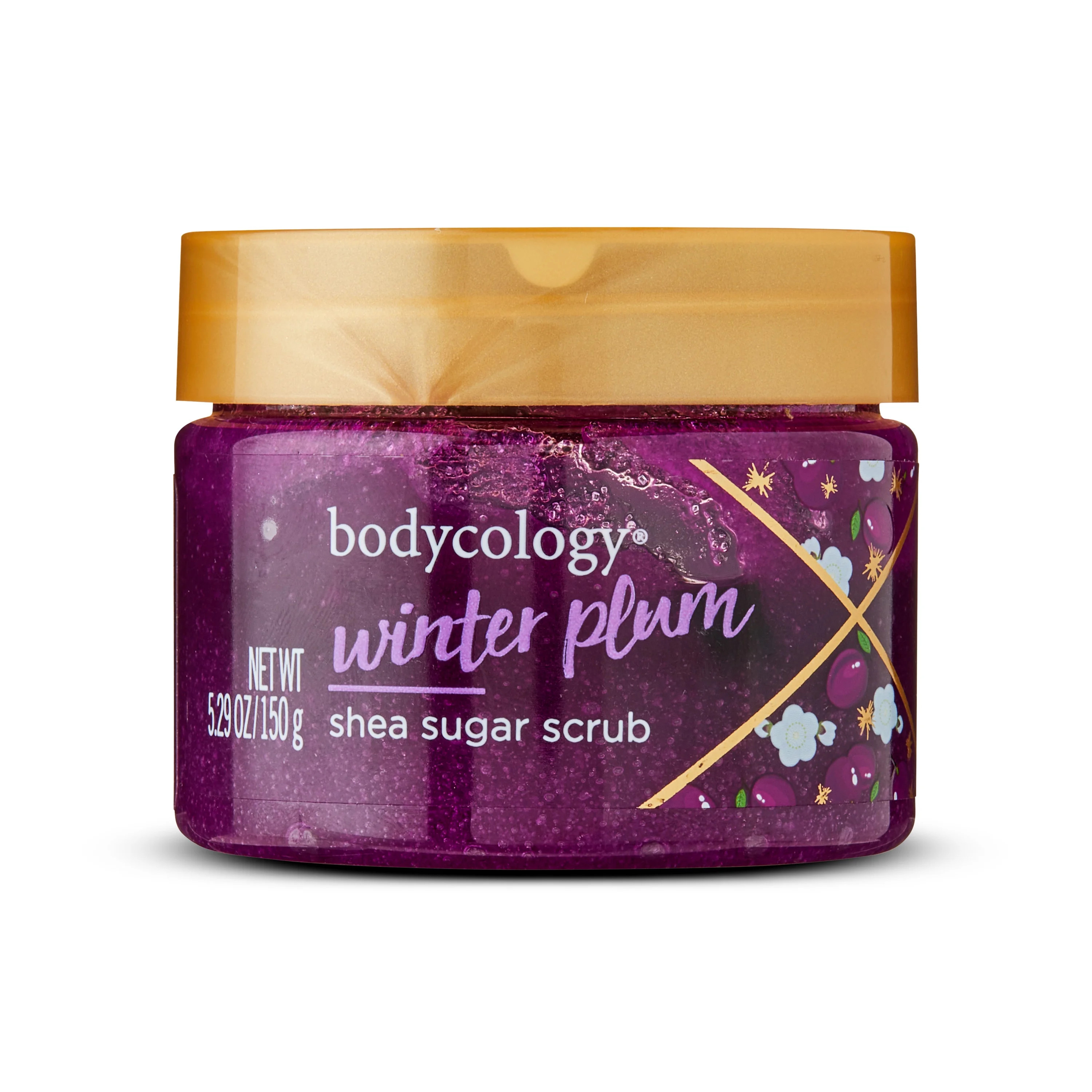 Bodycology Winter Plum Shea Sugar Scrub, 5.29 oz | Walmart (US)