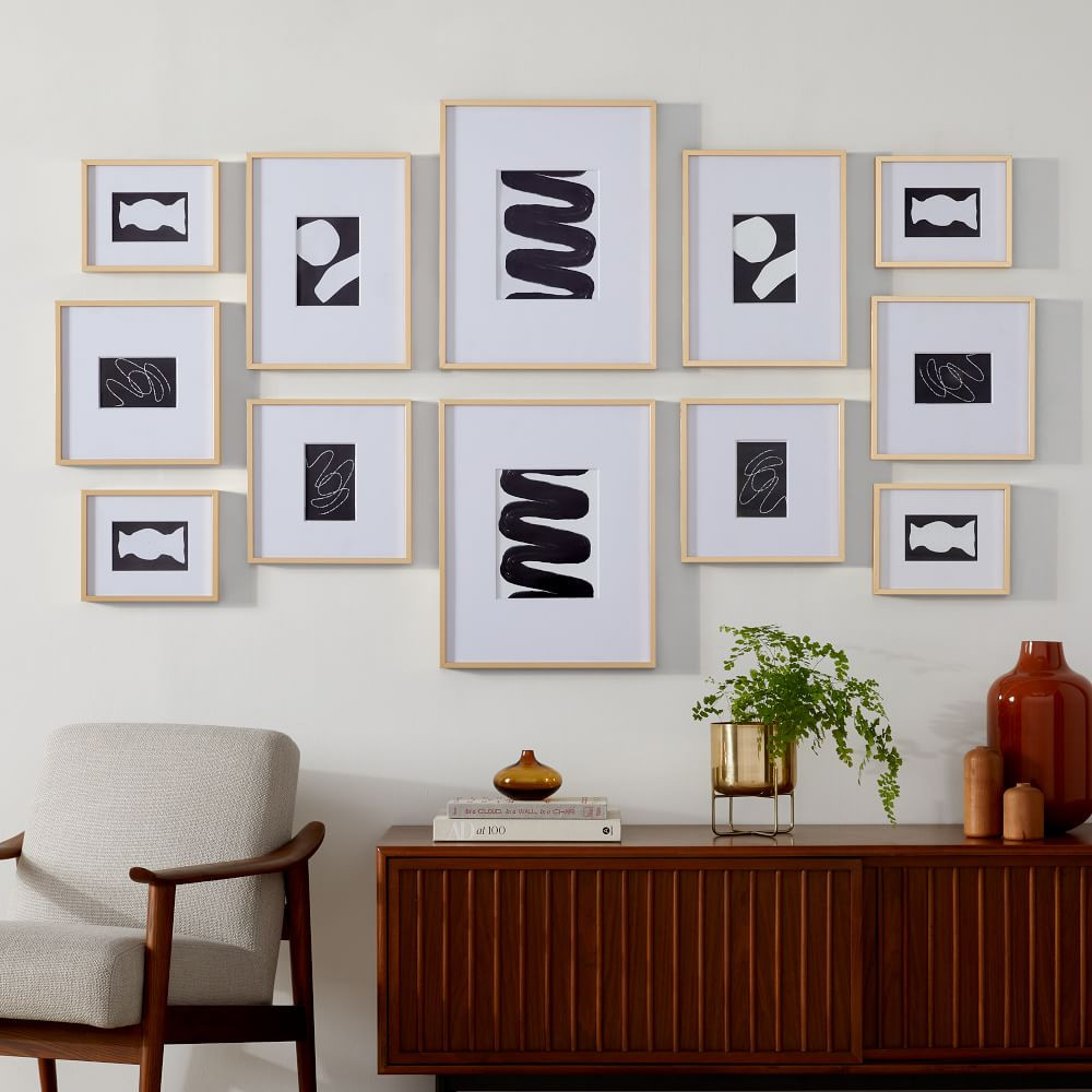 The Collector Tall Gallery Frames Set (Set of 12) | West Elm (US)