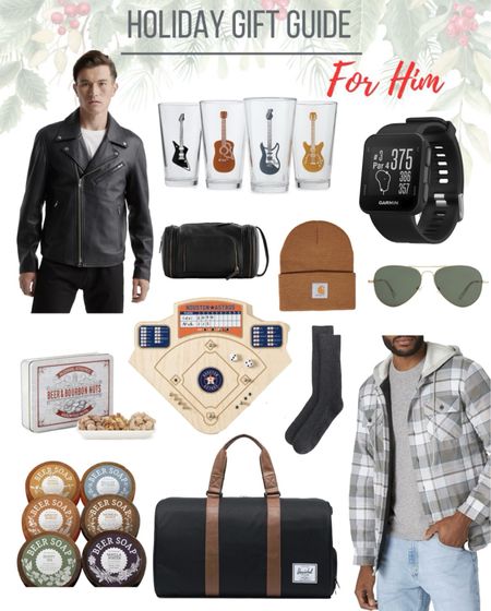 Gift ideas for him - those may be the hardest! But we tried to find some affordable and unique ideas to help you with your shopping! There’s lots more on our website! 

#LTKHoliday #LTKGiftGuide #LTKSeasonal