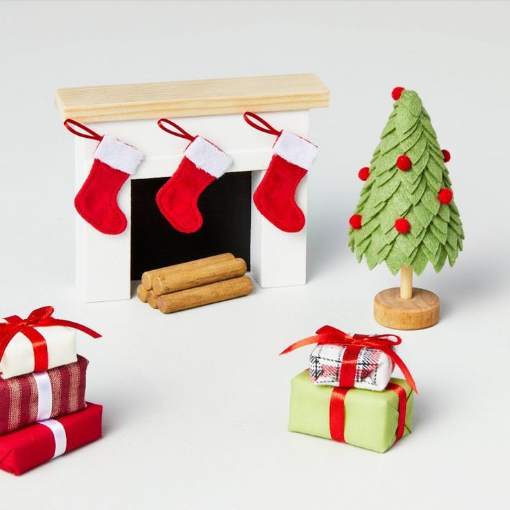 Holiday Decorating Dollhouse Toy Accessory Set - Hearth & Hand™ with Magnolia | Target