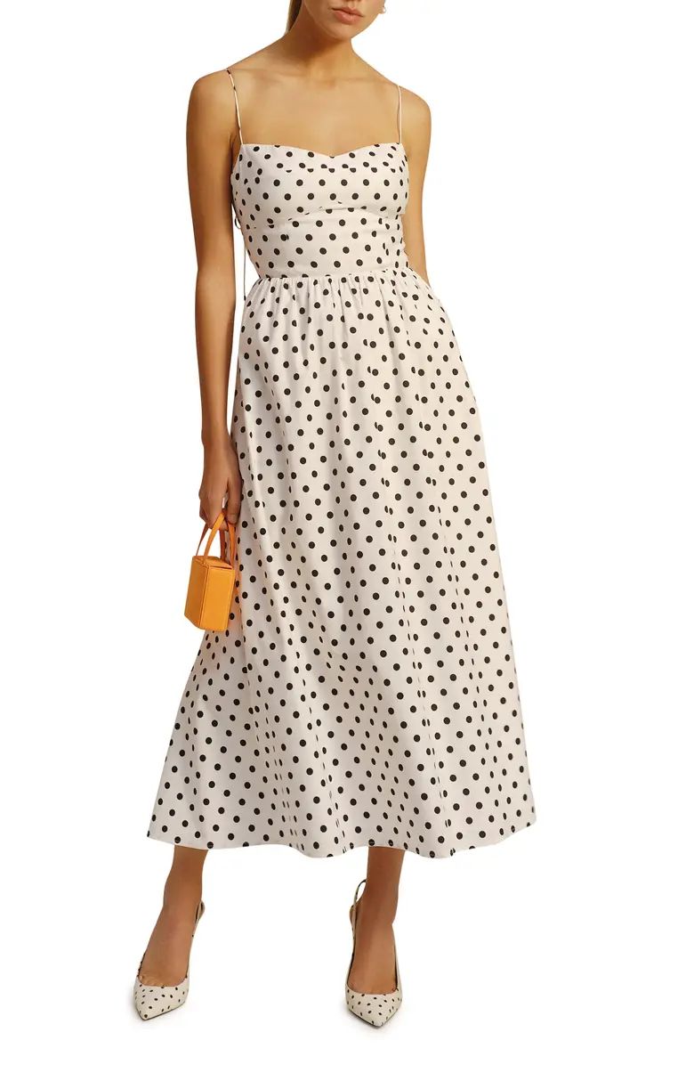 Rating 3out of5stars(2)2Vinny Fit & Flare Midi DressREFORMATION | Nordstrom