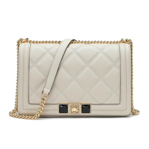 compuda Shoulder Bag for Women leather bag Purses and Handbags with Zipper Crossbody Bag black shoulder bag | Amazon (US)