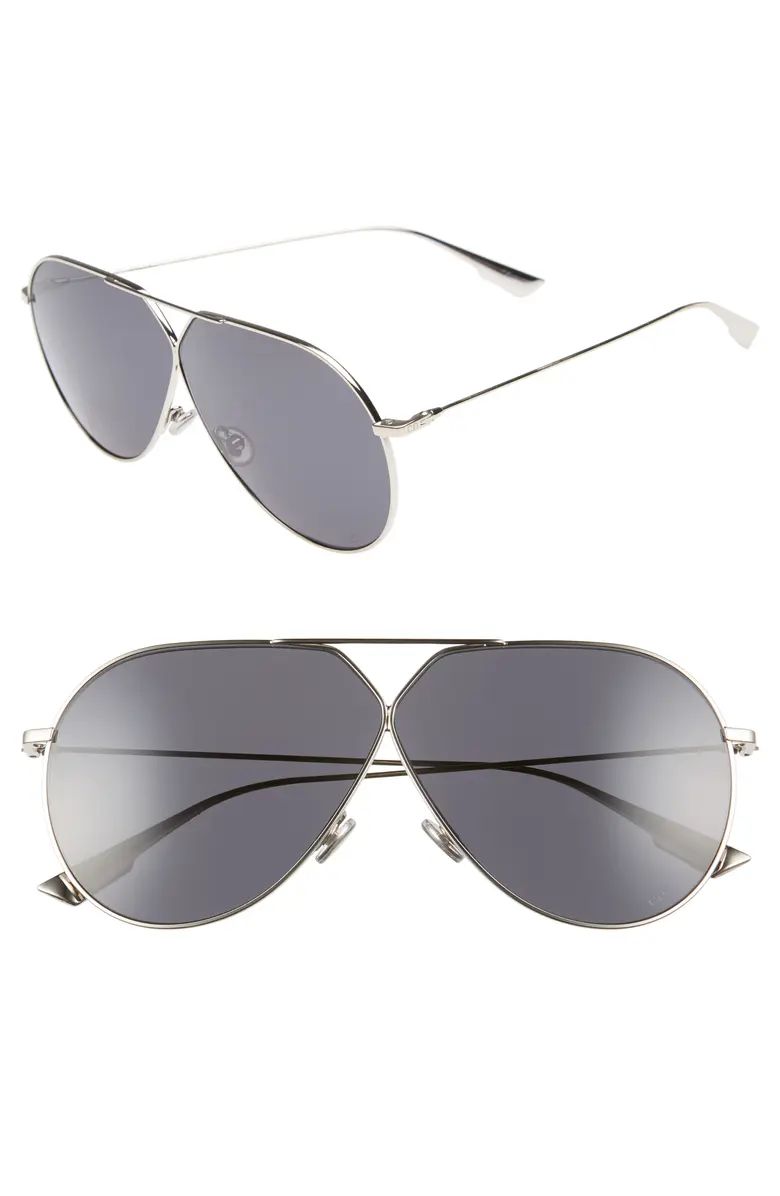 Christian Dior 65mm Aviator Sunglasses | Nordstrom Rack