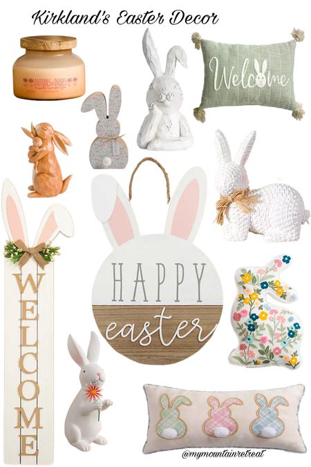 Kirkland’s Easter Decor  | Presidents Day Sale | Bunny figurines | Porch Decor | Easter pillows 

#LTKSpringSale #LTKSeasonal #LTKhome