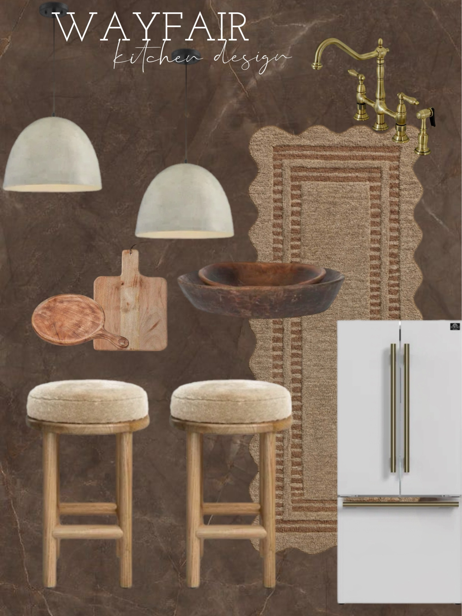 @wayfair has the perfect kitchen items to make your kitchen go from builder grade to having character! Shop some of my finds here! I own the wooden bowls and LOVE them. Super large size! #wayfair #wayfairpartner 

#LTKWatchNow #LTKHome