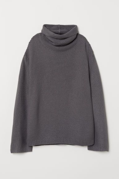 H & M - Turtleneck Sweater - Gray | H&M (US + CA)