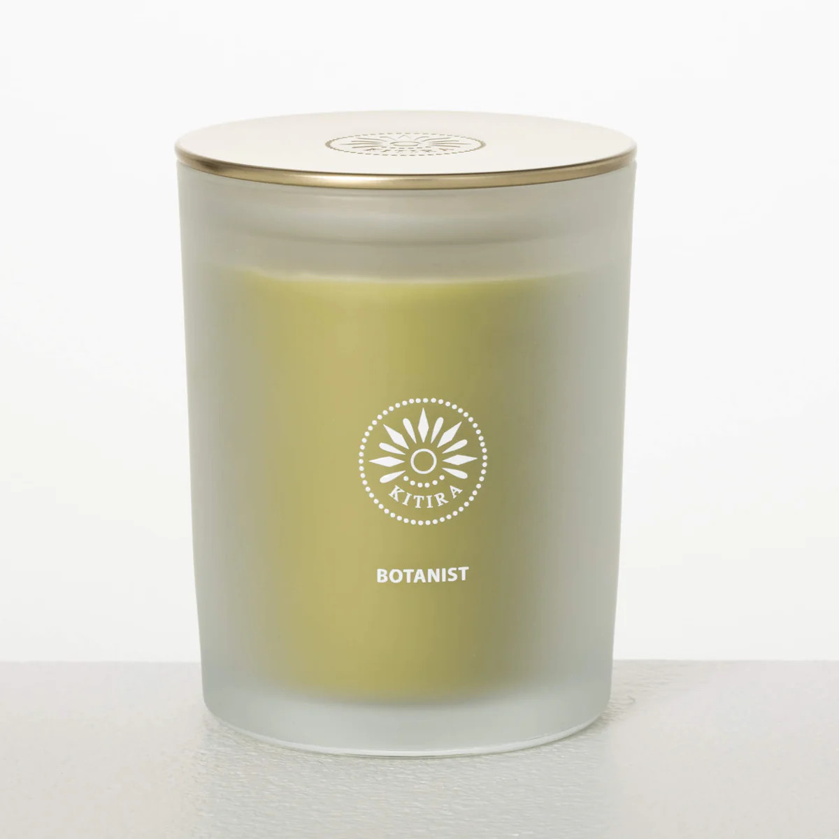 Vance Kitira Botanist Scented Candle - Frosted Jar | Sullivans Home Decor