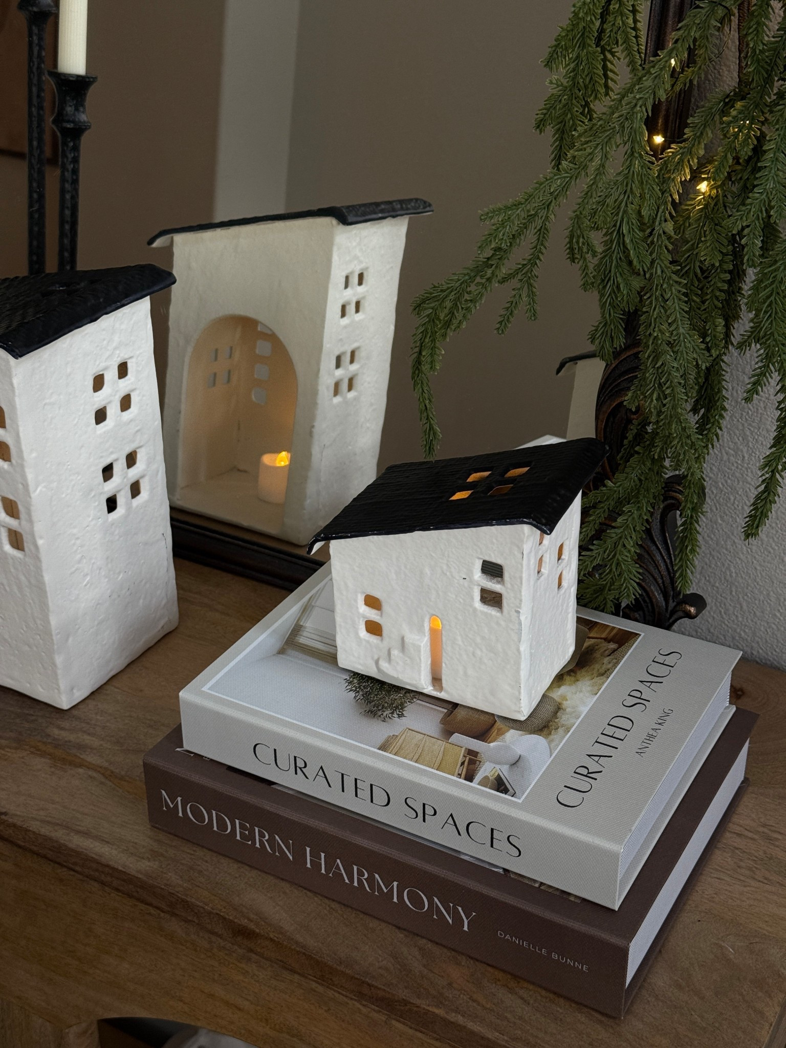 Faux book stack ✨ #homedecor 