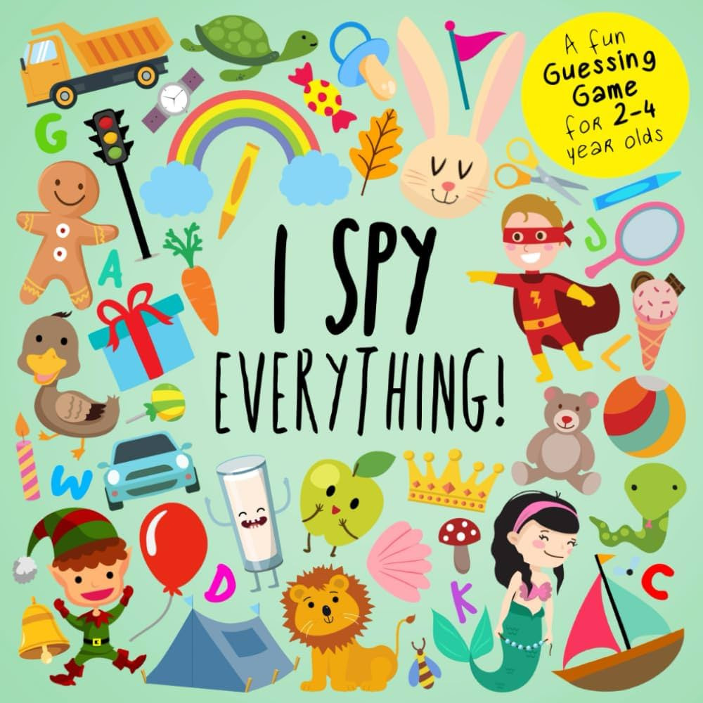 I Spy - Everything!: A Fun Guessing Game for 2-4 Year Olds (I Spy Book Collection for Kids) | Amazon (US)