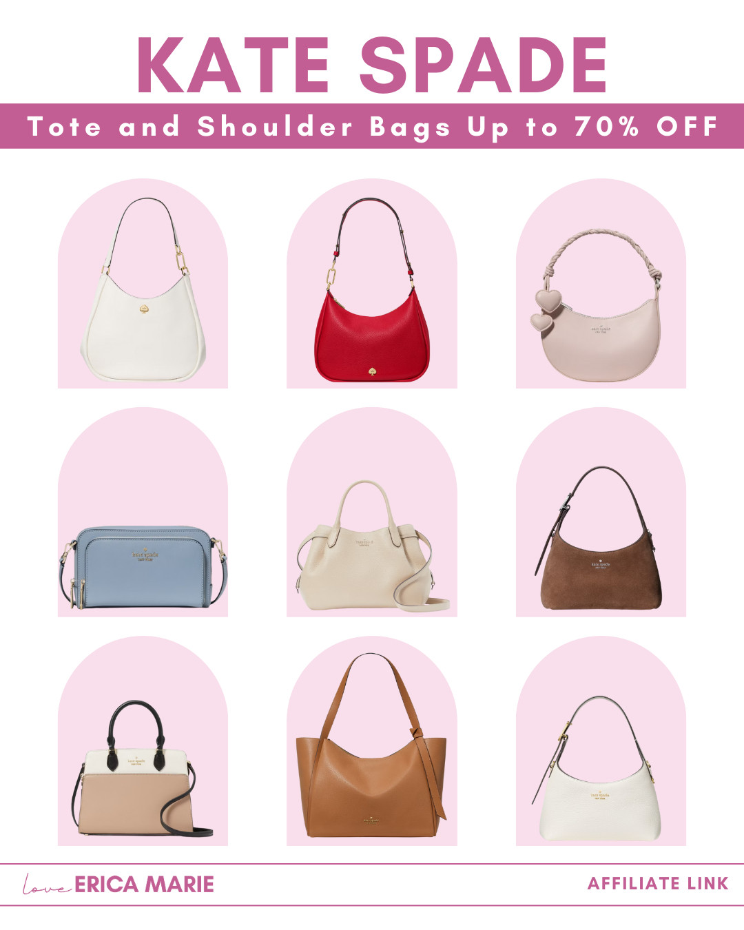 Kate Spade Tote & Shoulder Bags Up to 70% Off 

 #LTKgrwm #LTKootd #LTKSaleAlert