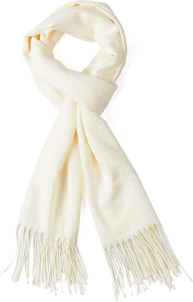 AMERICHAMP Super Soft Elegant Scarf for Women Men Cashmere Feel Winter Fall Fashion fringe Gift L... | Amazon (US)