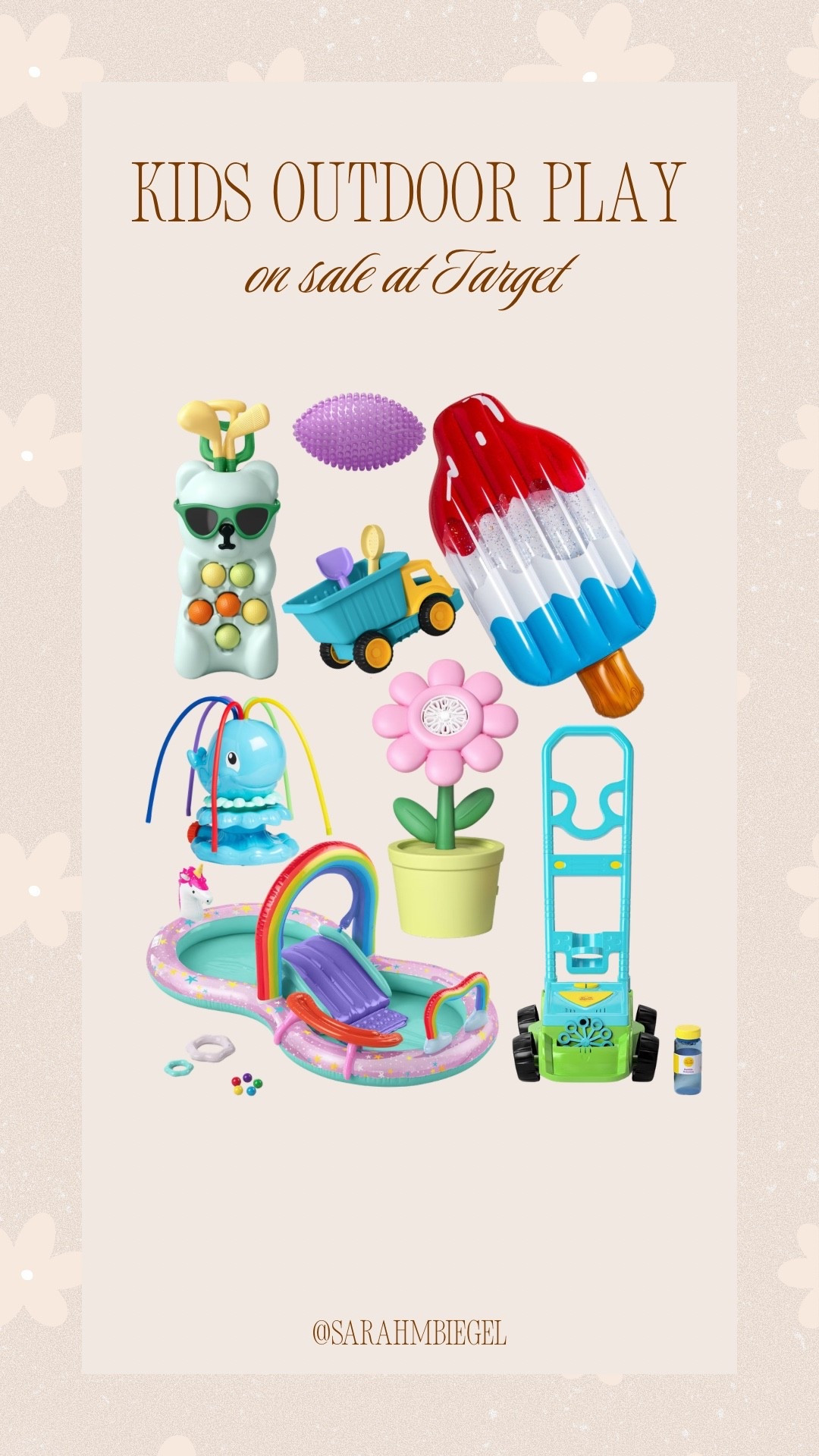 Kids outdoor toys on sale at target!