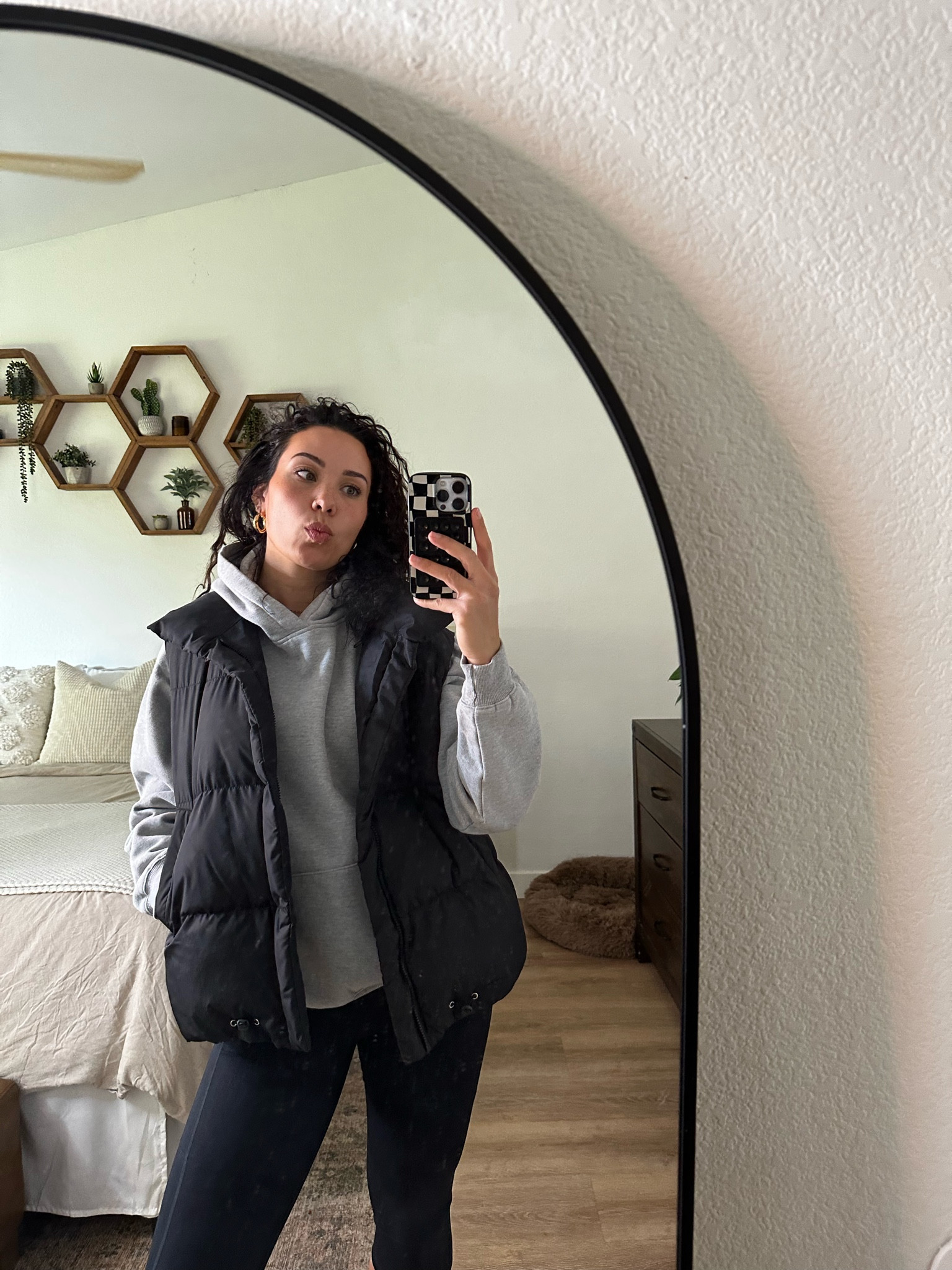 All medium and tts. Linking similar hoodie from Amazon 👌🏽 

Fall outfits , easy outfit idea ,
Sherpa jacket outfit , flared jeans outfit , Pinterest inspired outfit , errands outfit , Pinterest Outfit , hoodie outfit , puffer vest outfit , uggs outfit , Pinterest girl , neutral style , everyday outfits , winter outfit idea , realistic fall

#LTKU #LTKstyletip #LTKSeasonal