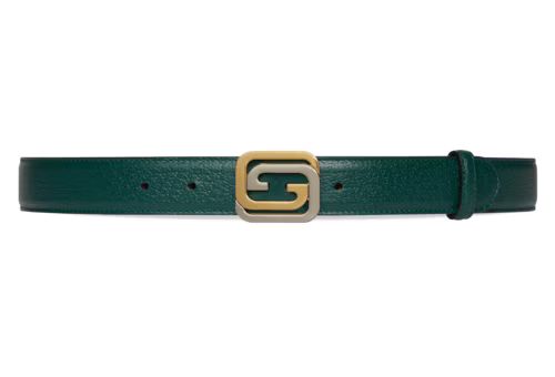 Reversible belt with squared Interlocking G | Gucci (US)