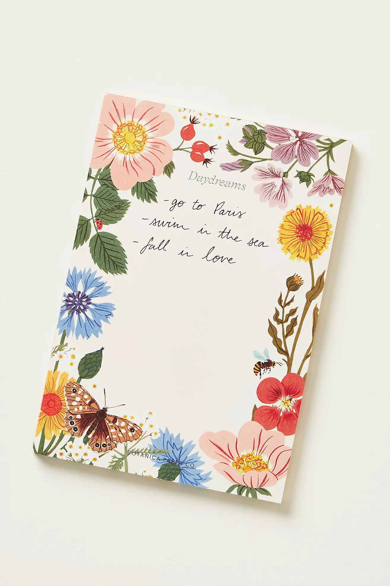 Botanica Paper Co. Daydreams Notepad | Anthropologie (US)