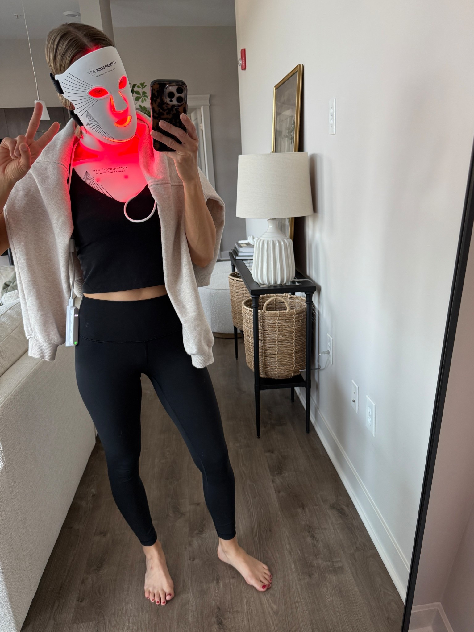 Wearing 4 leggings, 8 active tank, small sweatshirt (Mask Code: LINDSEY10)

#LTKActive #LTKBeauty #LTKFindsUnder100