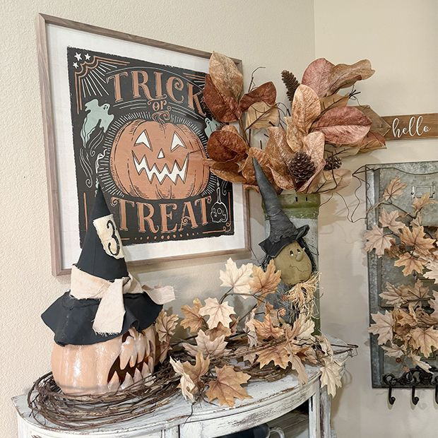 Scaredy Cats II Trick Or Treat By Janelle Penner Wall Art | Antique Farm House