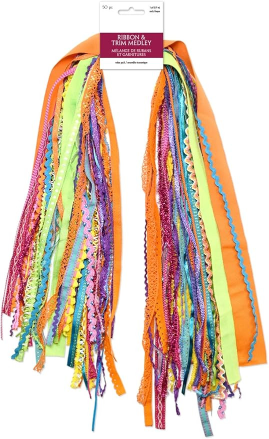 Ribbons for Crafts -30 Yd Pack Ribbon for Hair Ribbons for Girls Spring Ribbon Craft Fabric Trim ... | Amazon (US)