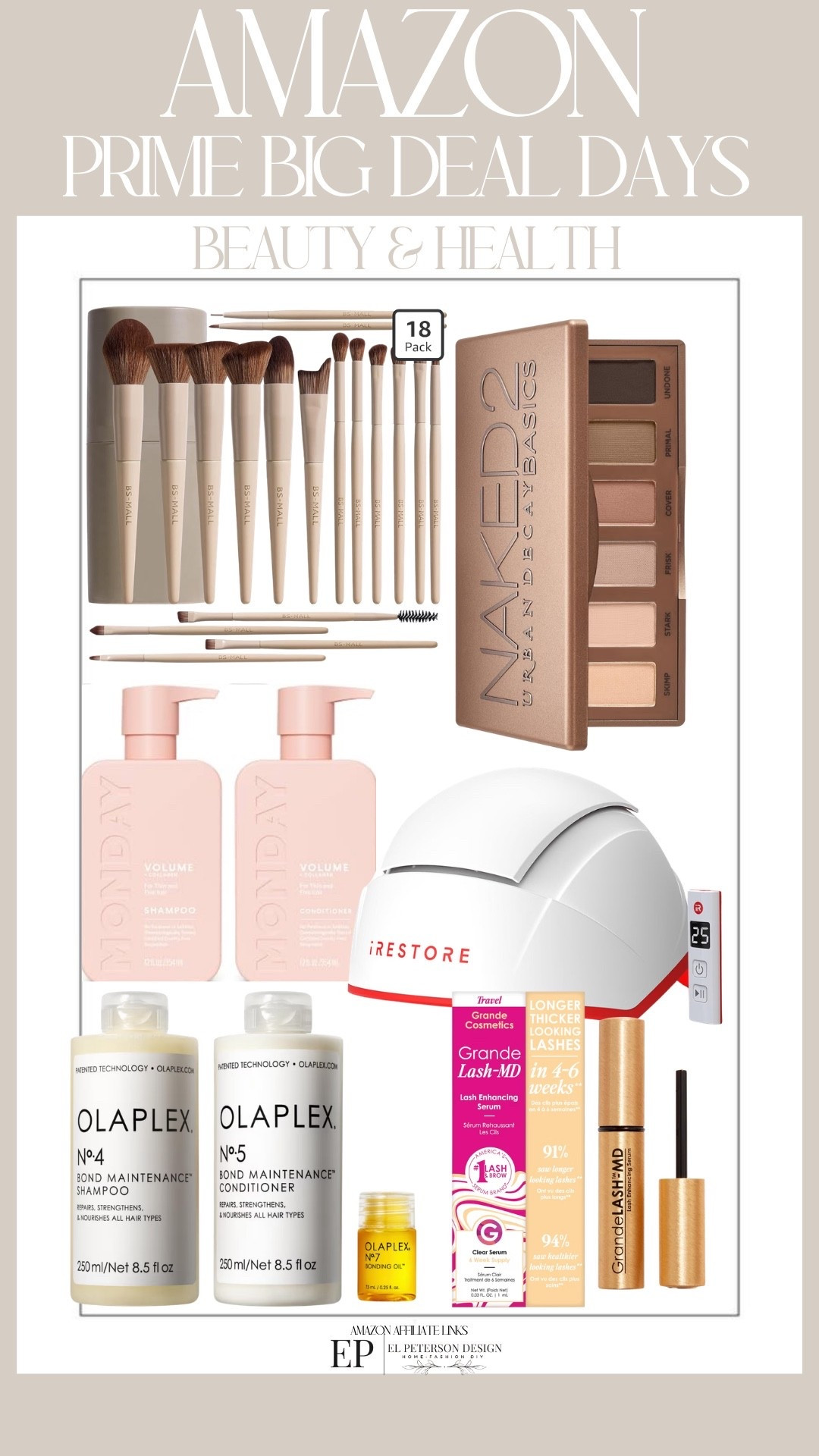 Amazon
Prime Big Deal Days
Olaplex
Mascara
Makeup brushes
Eyeshadow