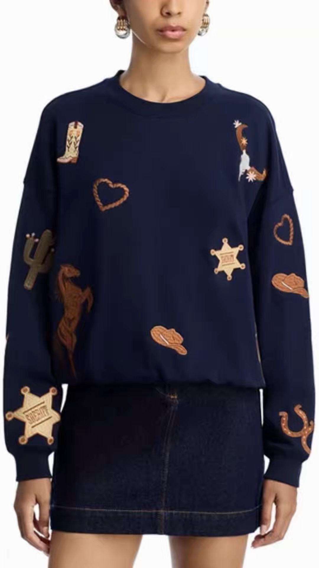 Western Sweatshirt - Exclusive! 

#LTKSeasonal #LTKSaleAlert #LTKootd