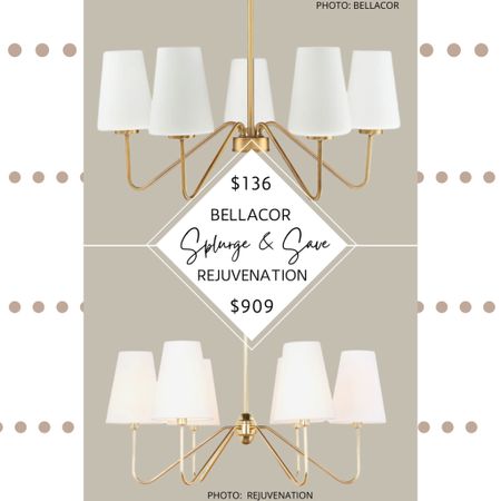 🚨New Find🚨 Rejuvenation’s Berkshire 6 Arm Chandelier features a traditional colonial style, compressed candlestick arms, elongated linen shades, and is available in four different colour combinations.

I found gold and black  modern traditional chandeliers at Bella Decor, Amazon, and Wayfair. They all feature a streamlined, sleek silhouette, five tapered shades (available in frosted glass or fabric), and angular arms.

#lighting #light #chandelier #rejuvenation #lookforless #dupe #dupes #decor #homedecor #design #copycat #kitchen #entryway #bedroom #diningroom #livingroom. Rejuvenation lighting dupe. Rejuvenation dupes. Rejuvenation Berkshire Linear Pendant dupe. Rejuvenation. Lighting. Rejuvenation Chandeliers. Look for less. Rejuvenation look for less. Entryway chandeliers. Kitchen island lighting. Dining room chandeliers. Living room chandelier. Modern traditional chandelier. Transitional chandelier. Gold chandelier. Black chandelier. Rejuvenation Berkshire 6 Arm Chandelier with Linen Shade dupe. Rejuvenation Berkshire dupe  

#LTKFind #LTKsalealert #LTKhome
