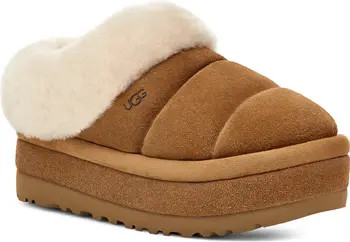 UGG® Tazzlita Genuine Shearling Trim Platform Slipper (Women) | Nordstromrack | Nordstrom Rack