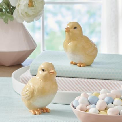 Vintage Tabletop Chicks, Set of Two | Grandin Road
