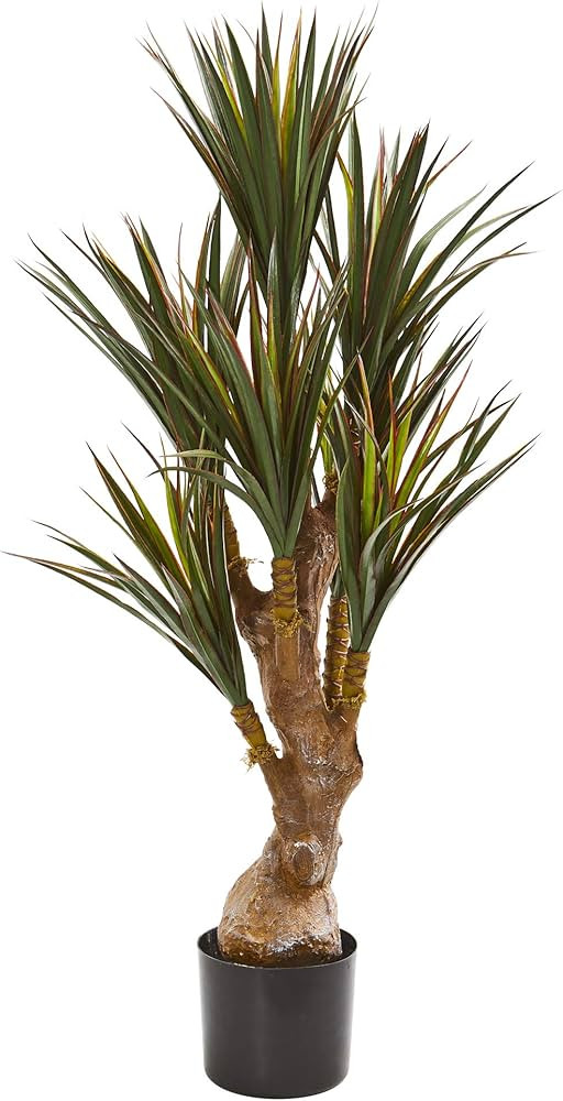 Nearly Natural 46in. Yucca Artificial Tree UV Resistant (Indoor/Outdoor) | Amazon (US)