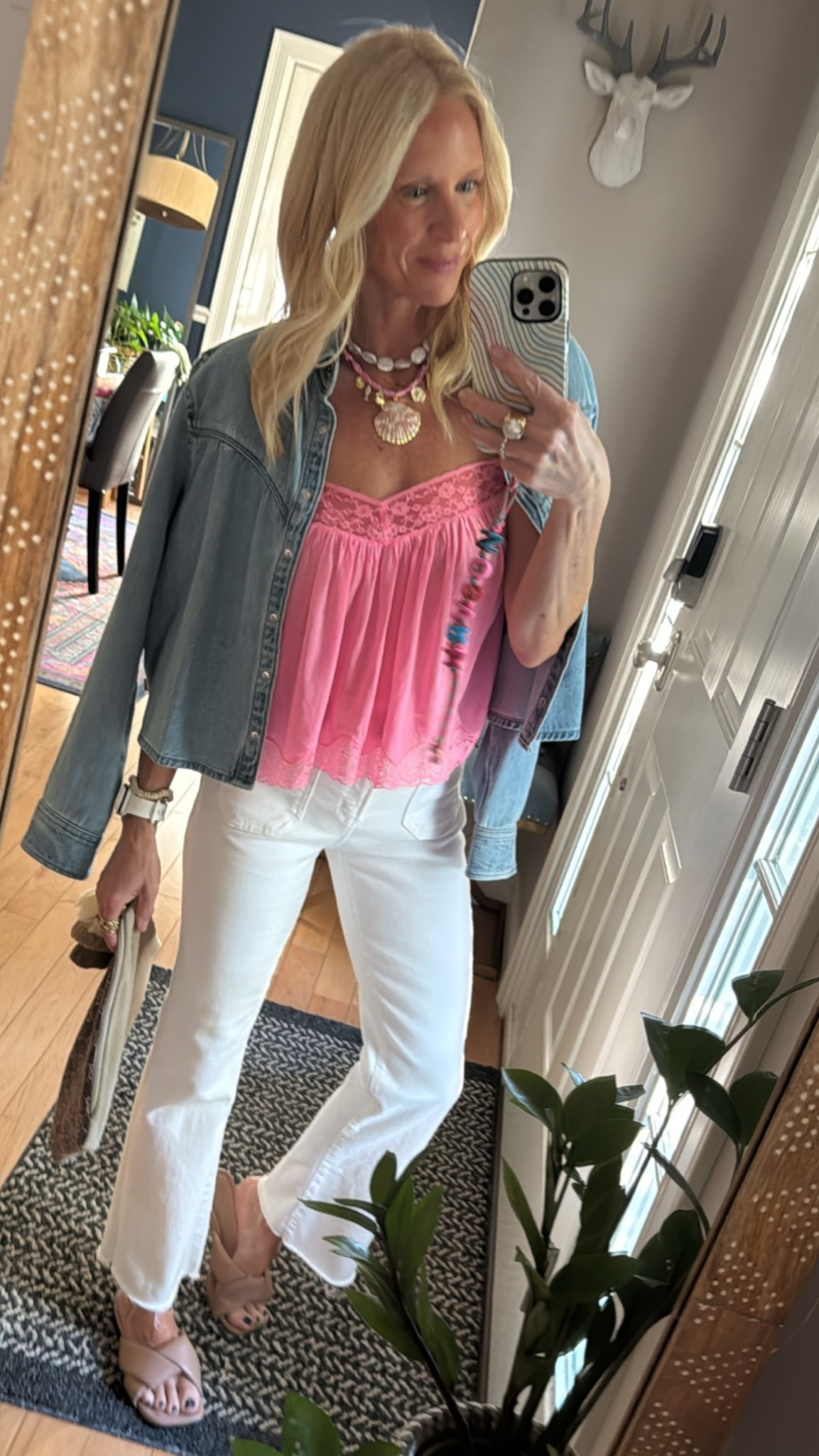 Summer style 
White denim

#LTKootd #LTKOver40 #LTKSeasonal