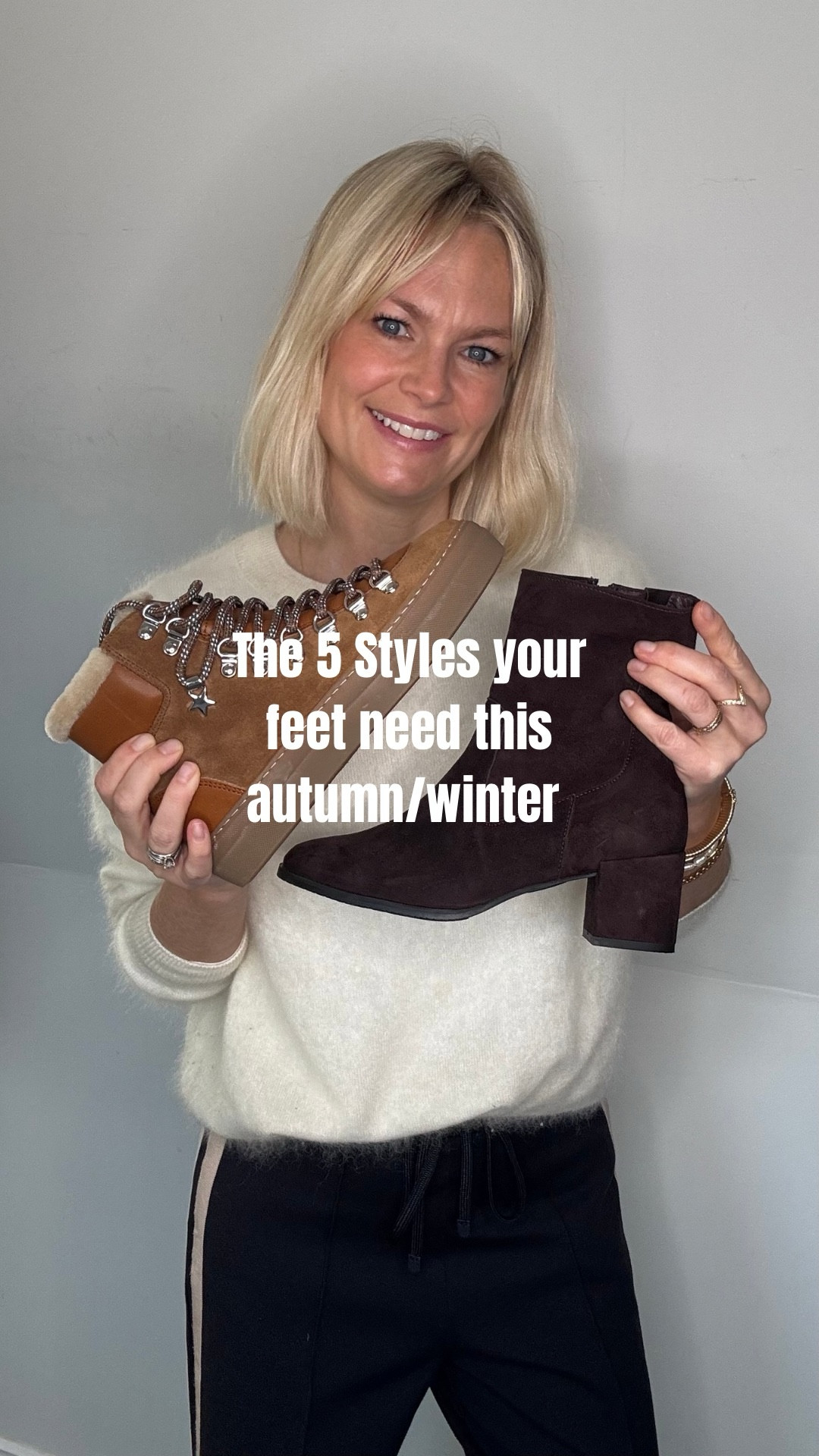 You don’t need to compromise on style and comfort because you can have both with Air & Grace this autumn/winter AD

So here are the 5 styles your feet and your wardrobe need so you can build successful outfits for every occasion 👌

I’ve been buying Air & Grace footwear for my clients for years because their patented tender loving air footbed technology makes them super comfortable and cushioned. And if you’ve followed me for a while you’ll have seen me recommend the Anais which I have worn and loved over tens of thousands of steps. 

And with inclusive sizing ranging from 36-44, I cannot recommend them highly enough. 

I’ve linked all the styles in this reel plus a few others that I have talked about on my Instagram stories. Many come in other colour options too. 





#LTKwinter #LTKautumn #LTKshoes