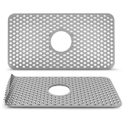 Cheer Collection Rectangular Silicone Sink Protector Mat | Target