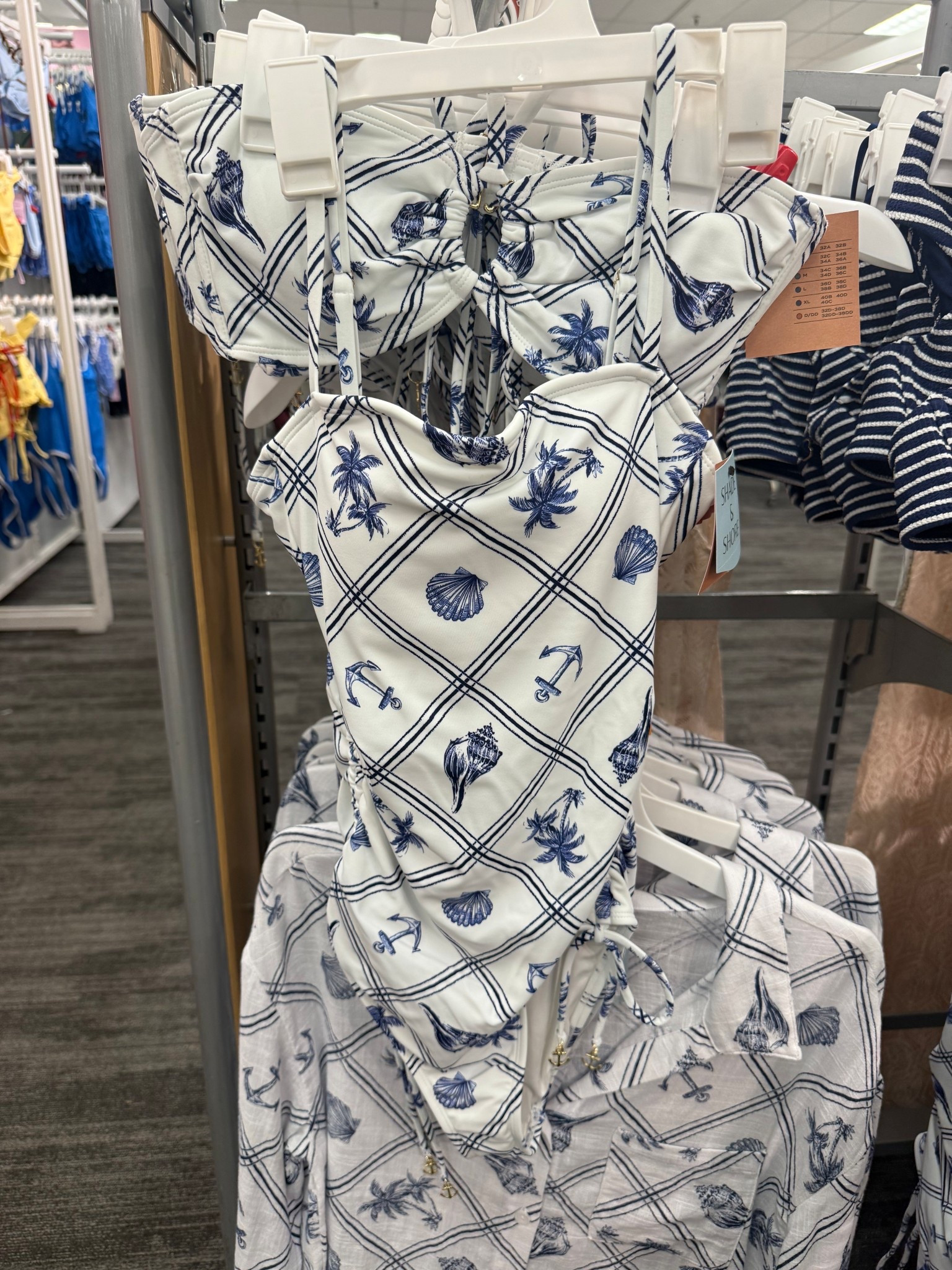 Anchor shell swimsuit!
Full coverage swimsuit, target swimsuit, spring swimsuits ,swimwear 

#LTKFindsUnder50 #LTKFindsUnder100