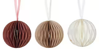 CANVAS Winter Garden Accordion Paper Christmas Ornaments, 6-pk | Canadian Tire