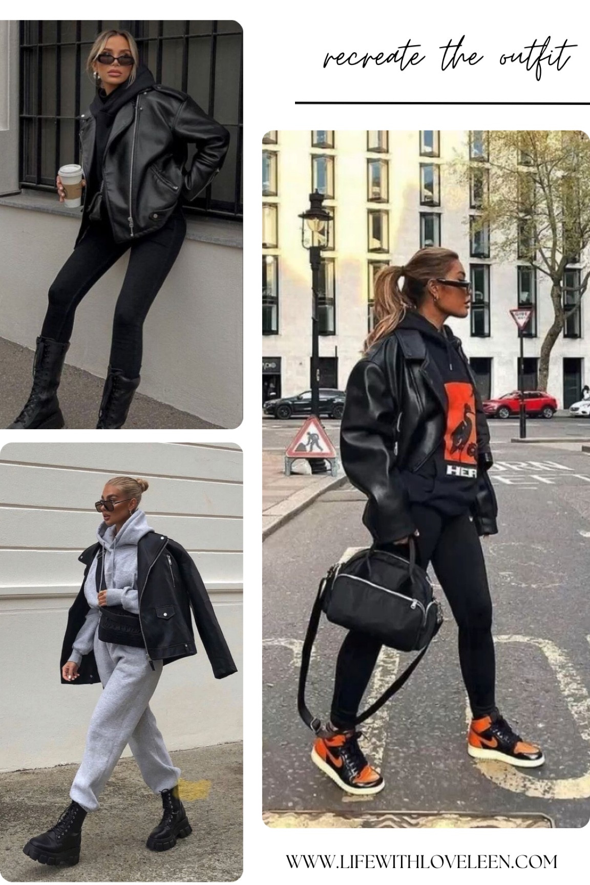 Nothing screams cool girl vibes like a leather jacket layered over a hoodie! #falloutfits #fallstyle #fallfashion #winteroutfits

#LTKcanada #LTKmidsize #LTKautumn