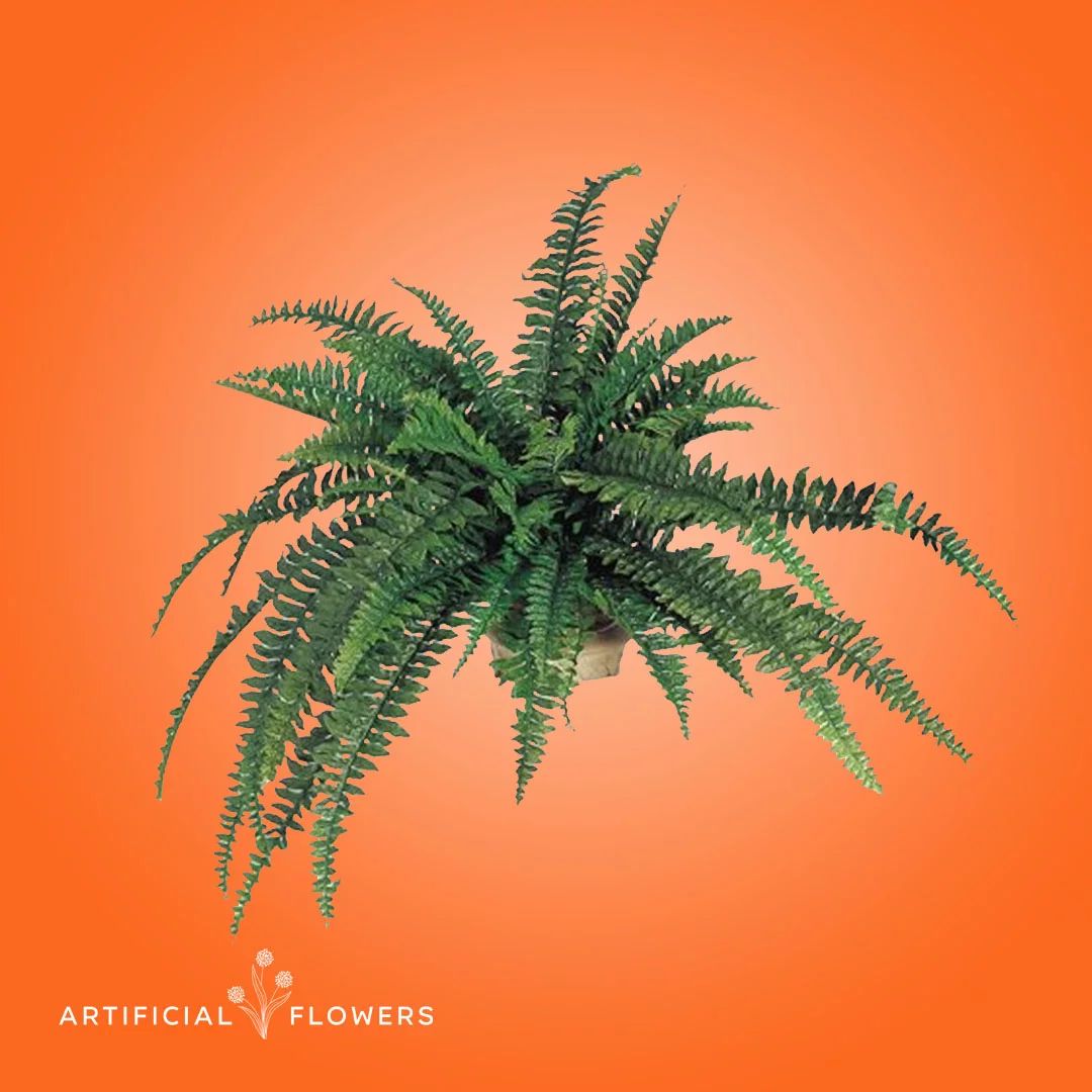 Floral HomeBoston Fern, UV Resistant, Artificial Greenery, For Indoor & Outdoor Decor, 50 FrondsU... | Walmart (US)