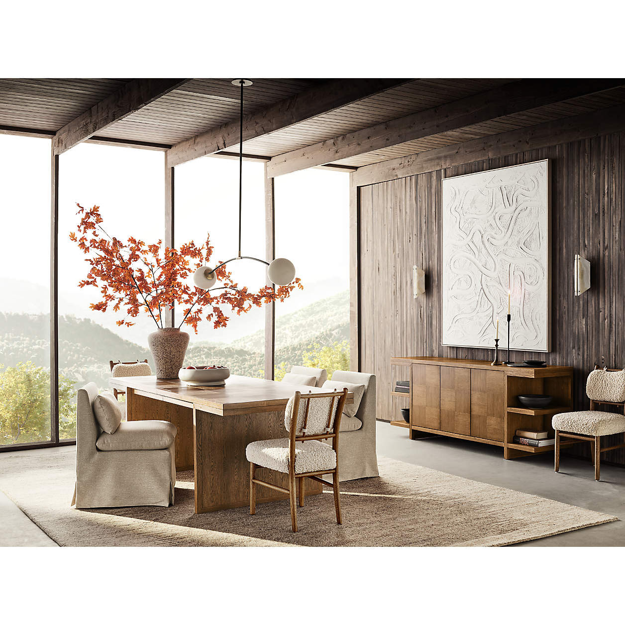 "Clear Conscience" by Joe Turner White Abstract Hand-Painted 70"x56" Framed Wall Art + Reviews | ... | Crate & Barrel