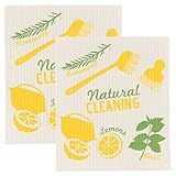 Now Designs Swedish Dishcloth, Set of 2, Natural Cleaning 2 Count | Amazon (US)