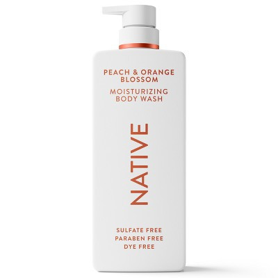 Native Blossom Moisturizing Body Wash - Peach & Orange - 22oz | Target