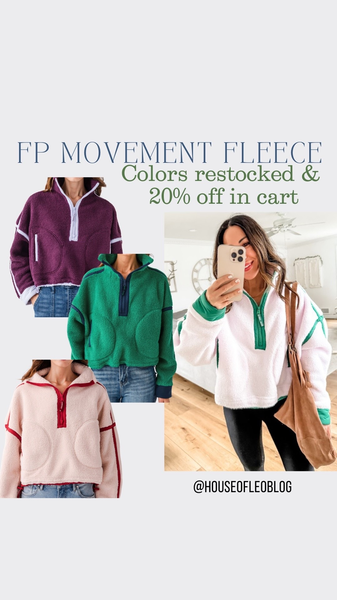 Wearing small fleece pullover

#LTKFindsUnder100 #LTKSaleAlert