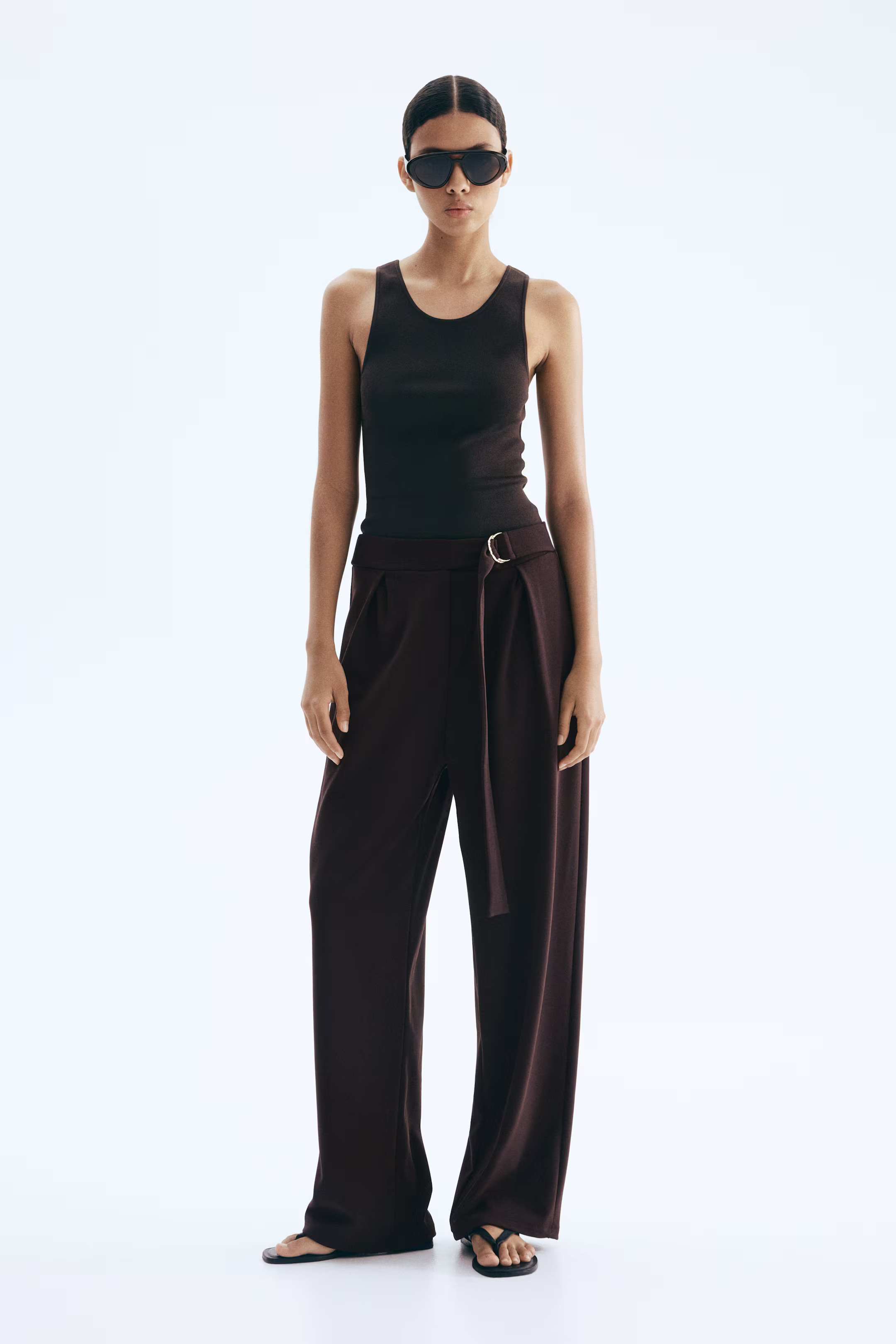 Belted trousers | H&M (UK, MY, IN, SG, PH, TW, HK)