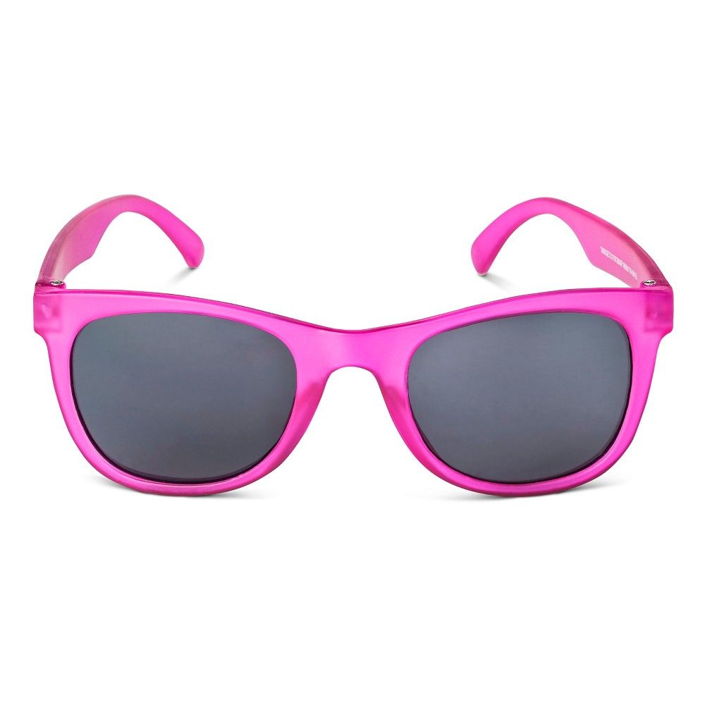 Girls' Frosted Rectangle Sunglasses Pink - Circo | Target