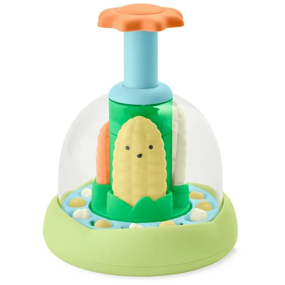 Skip Hop Farmstand Push & Spin Baby Toy, Corn | Walmart (US)