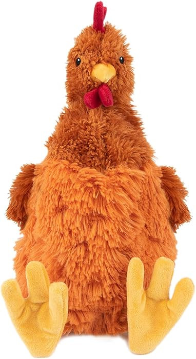 Best Pet Supplies Plush Dog Toys Crinkle Chicken, Brown | Amazon (US)