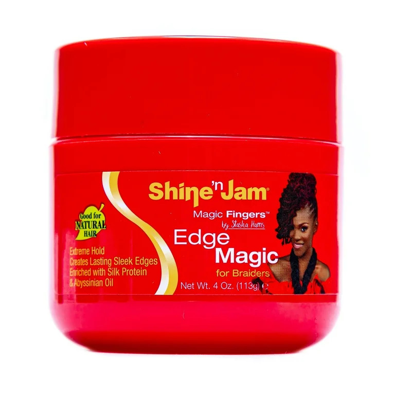 Ampro Shine 'n Jam® Magic Fingers® Edge Magic Gel, Frizz Control, 4 oz., Female | Walmart (US)