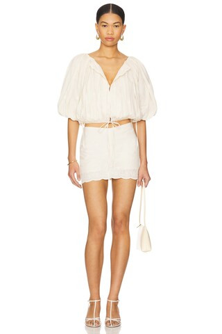 Tularosa Giana Top in Cream from Revolve.com | Revolve Clothing (Global)