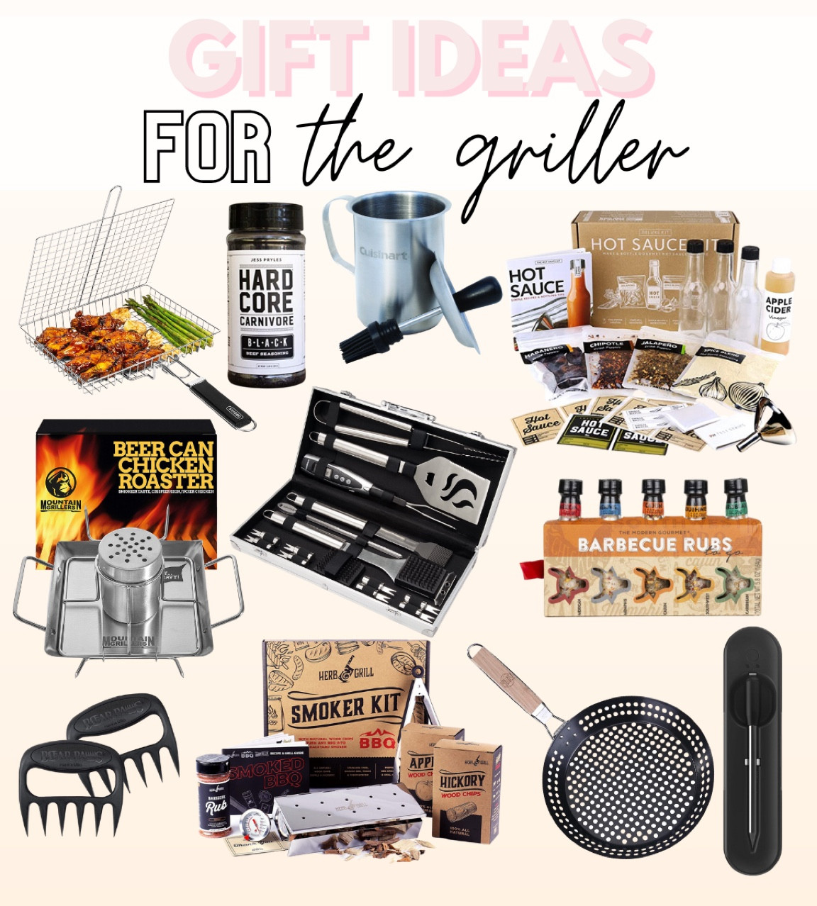 Gifts for the grill lover 

#LTKmens #LTKGiftGuide #LTKHoliday