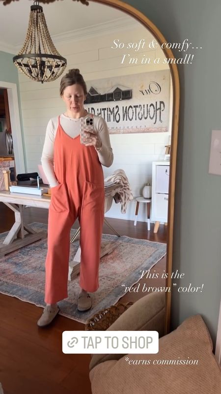 I’m loving these rompers from Amazon! I have the coffee color already and just got this “red brown” color! Perfect for spring…just add a long sleeve under it while it’s still cool out. I’m 5’7” and in a small. 

#LTKover40 #LTKVideo #LTKfindsunder50